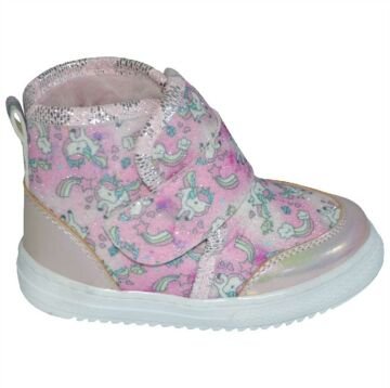 bebe içi kürklü bot - pembe/multicolor