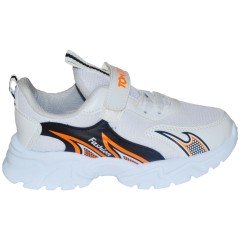 4016 TomKids Filet Spor ayakkabı - Beyaz/Siyah