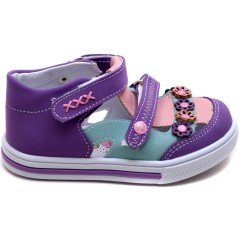 SB-320 Kız Çocuk Bebe Sandalet - Mor