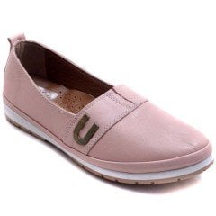 085 U-Toka Kadın Günlük Ayakkabı - Pembe (Deri)