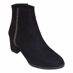 Kadın Stiletto Kışlık Bot  - Siyah