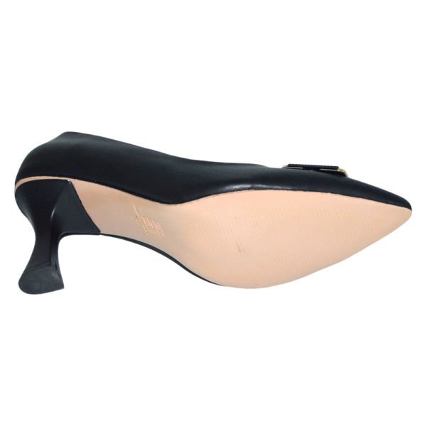 Sivri uç zenne stiletto - siyah