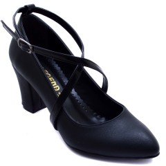 Kare Topuk Zenne Stiletto