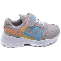 TFE-251 Çocuk Patik Spor Ayakkabı - Gri