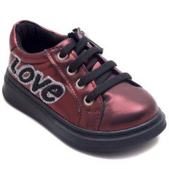 LPT-257 Bebe Spor Ayakkabı - Bordo